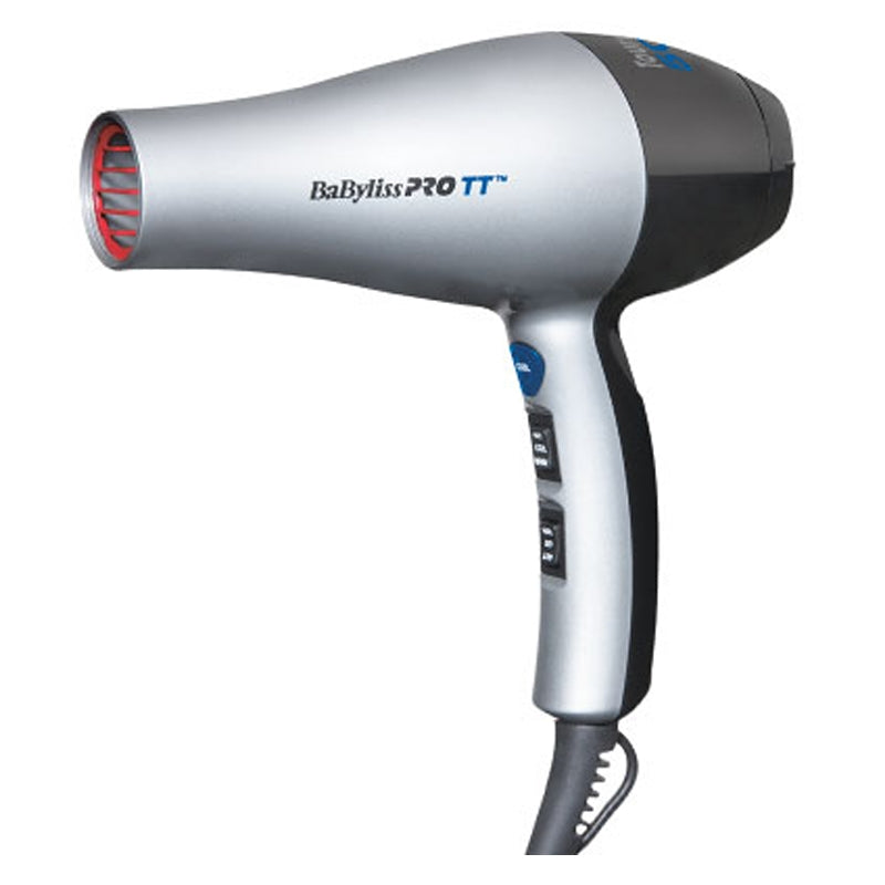 White Smoke BaBylissPRO Tourmaline Hairdryer with Diffuser