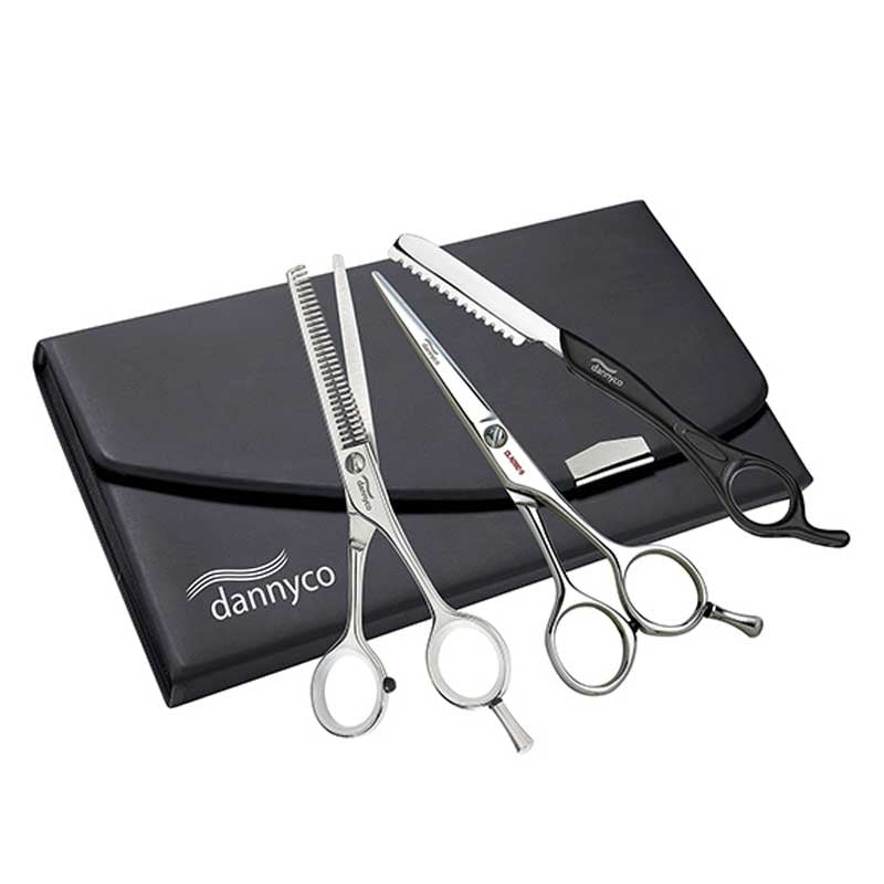 White Smoke Dannyco Classic Set 5 in Scis/ 5.5 Thin / Razor Japanese
