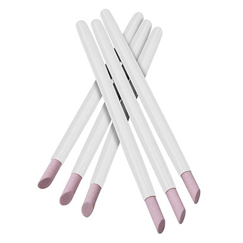 White Smoke Dannyco Ceramic Cuticle Stones 5.4in 6/pack