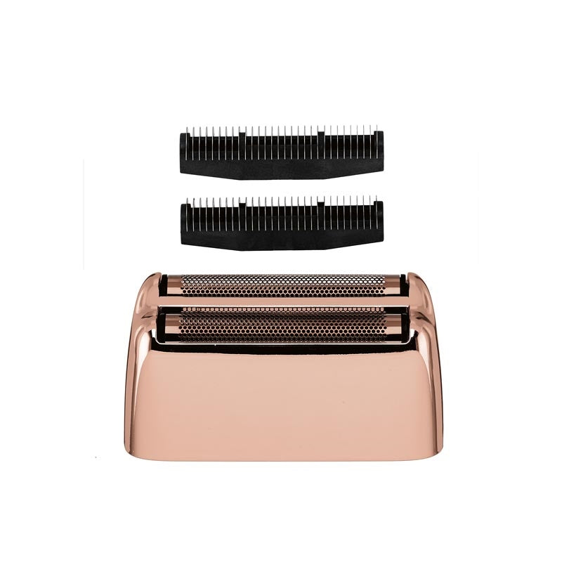 White Smoke BaBylissPRO Double Foil and Cutter Rose Gold