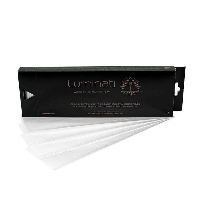 Black Dannyco Luminati Film Strips 12x3.75 White 150/box