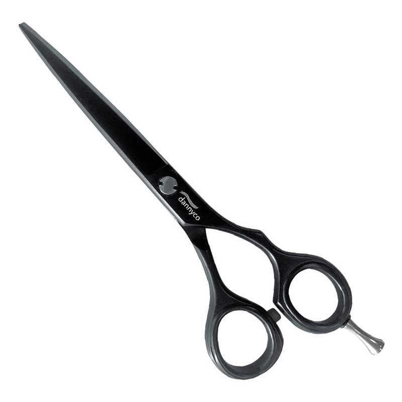 White Smoke Dannyco Nero Matte Black Offset Scissor 5.5in