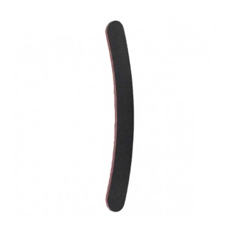 White Smoke Silkline Boomerang Nail File 100/180Gr Black