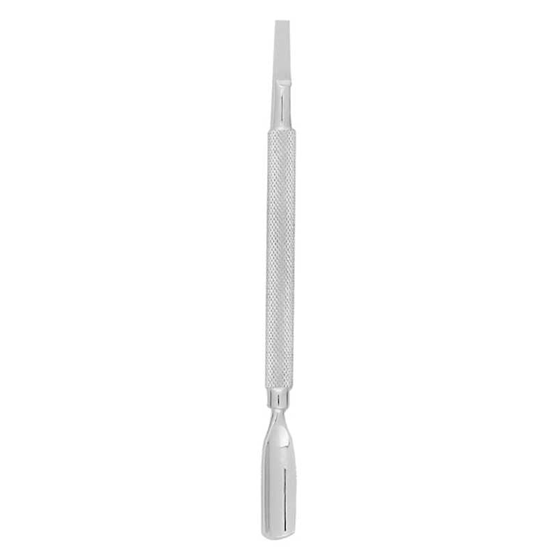 Gray Silkline S/S Cuticle Pusher / Remover Curved End