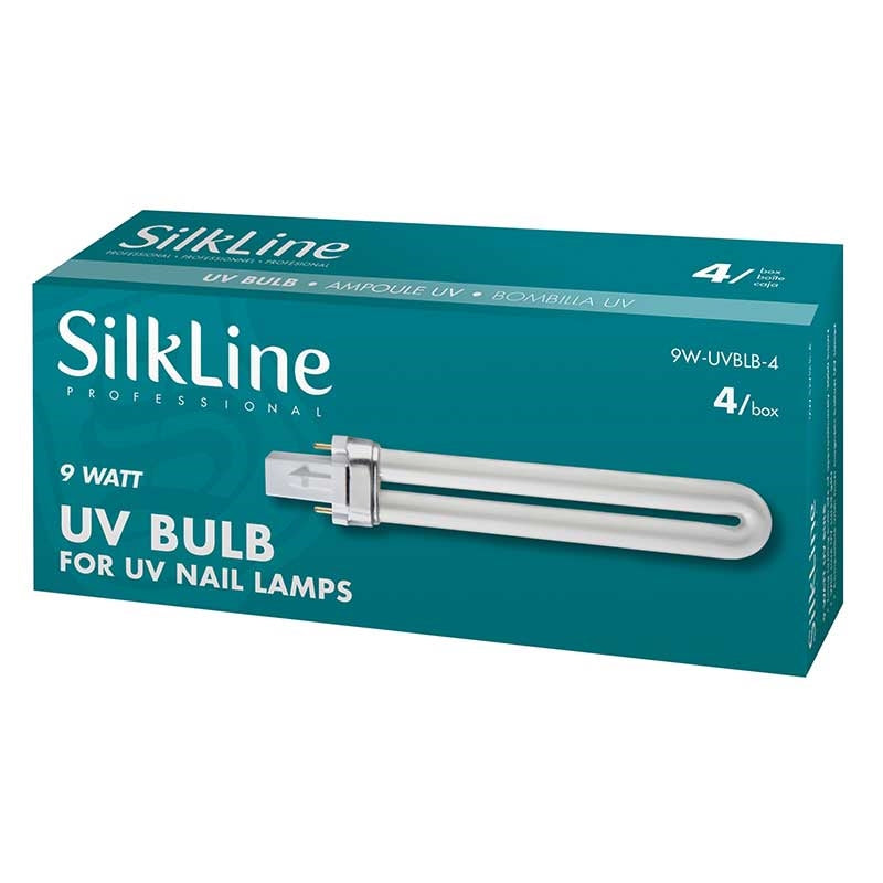 Dark Cyan Silkline 9 Watt Uv Bulb Value 4 pack