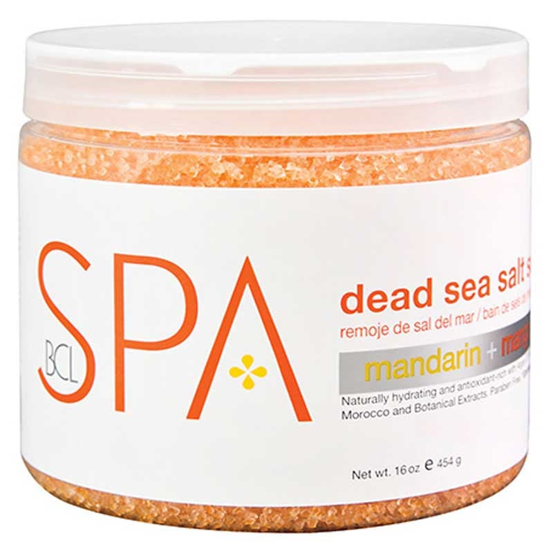 White Smoke BCL Spa Mandarin Mango Salt Soak 16oz