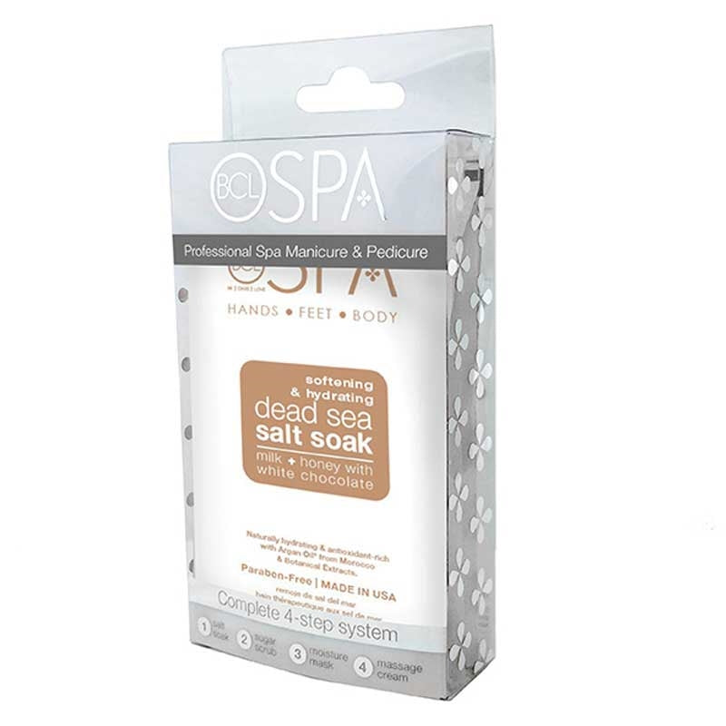 White Smoke BCL Spa Milk Honey White Chocolate Packette Boxes