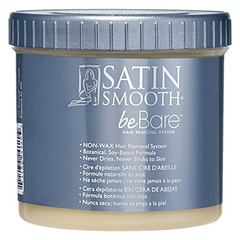 Dark Gray Satin Smooth BeBare Non Wax 16oz