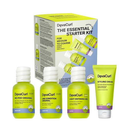White Smoke DevaCurl Essential Starter Kit - Medium to Coarse