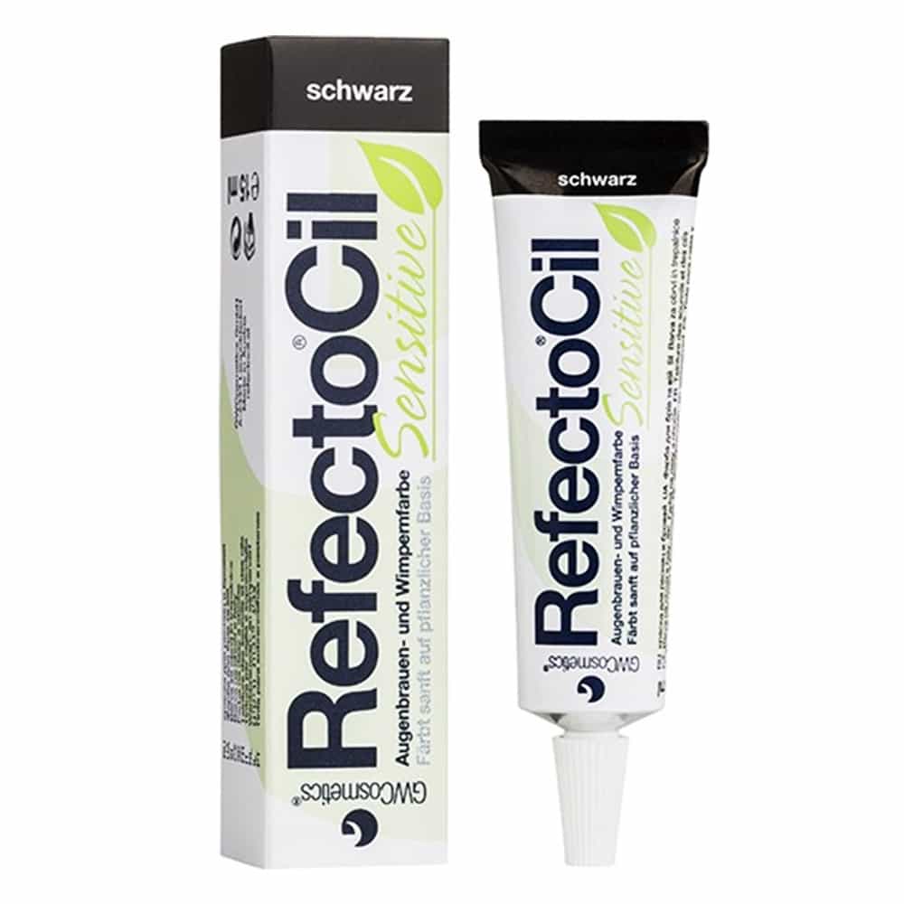 White Smoke Refectocil Sensitive Eyelash/EyebrowTint Black 15ml RC5021