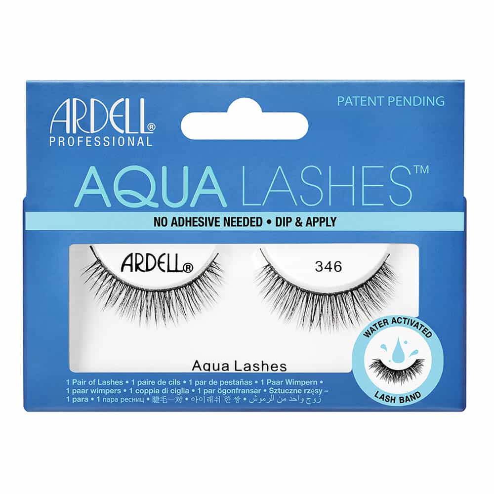 White Smoke Ardell Aqua Lashes 1 Pair - 346 Black 56867