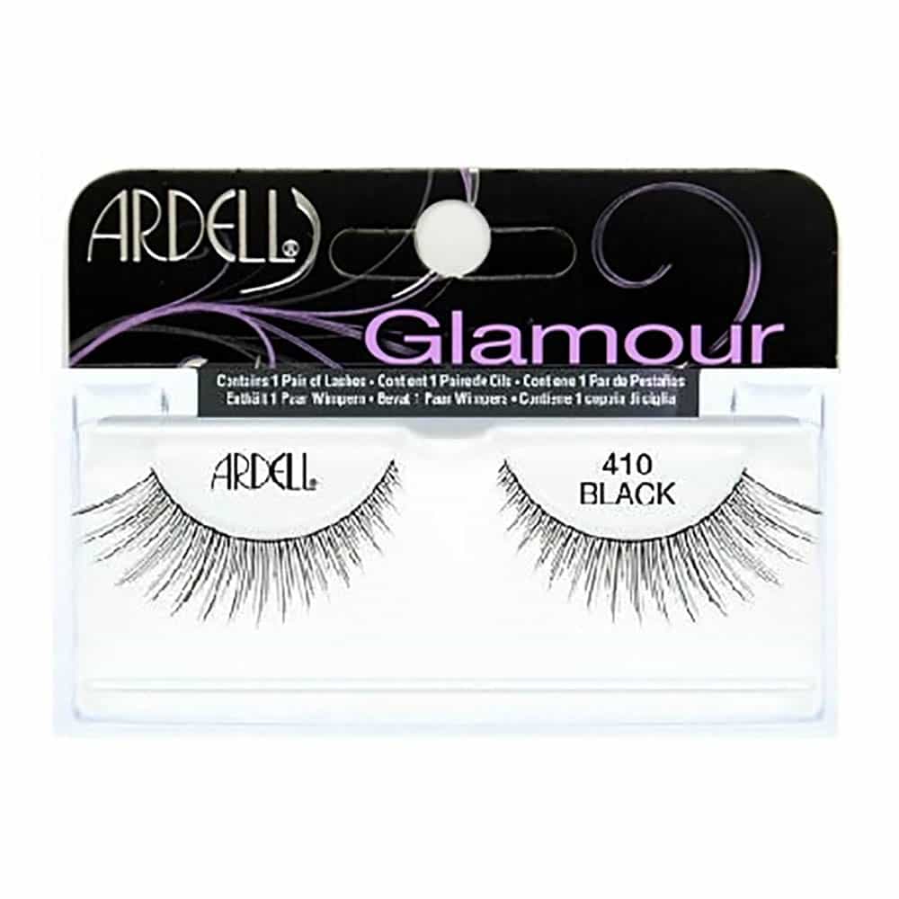White Smoke Ardell Glamour Lashes 1 Pair - 410 Black 61554