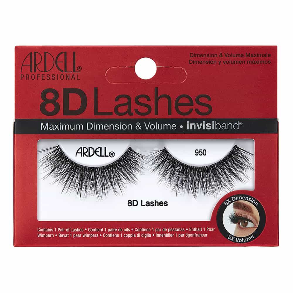 Brown Ardell 8D Lashes 1 Pair - 950 Black 67437