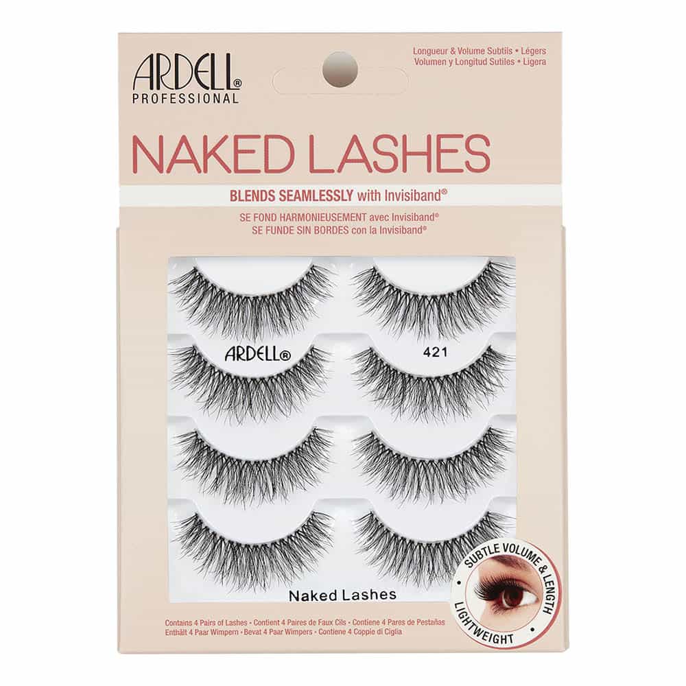 Light Gray Ardell Naked Lashes 4 Pairs - 421 Black 69871