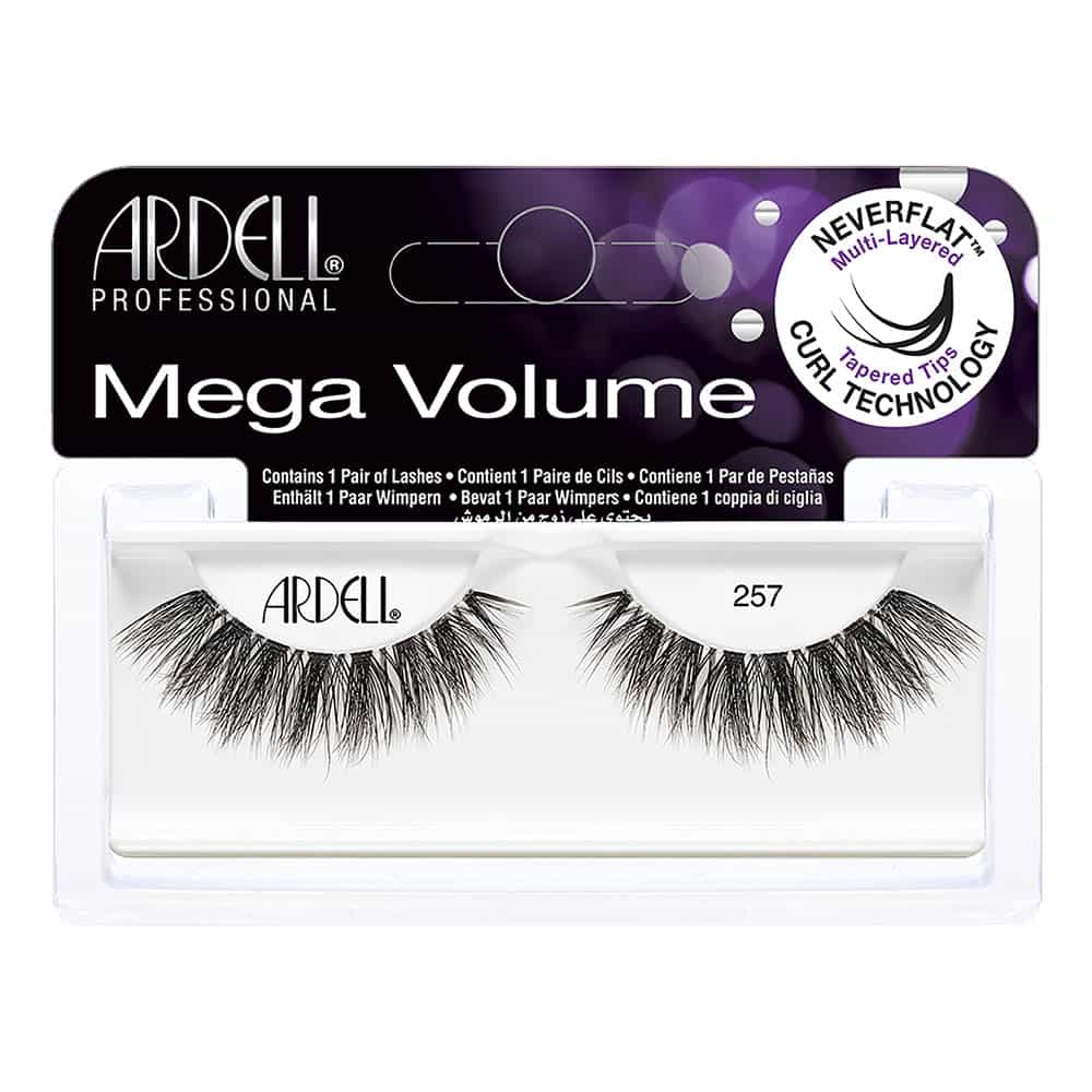 White Smoke Ardell Mega Volume Lashes 1 Pair - 257 Black 72262