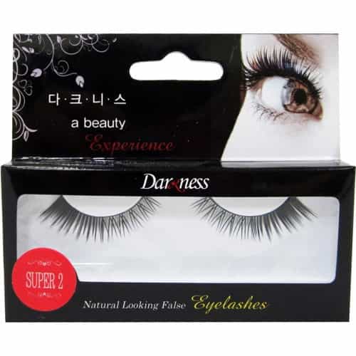 Black Darkness Eye Lashes SUPER 2 - Holder Type DEC-0096