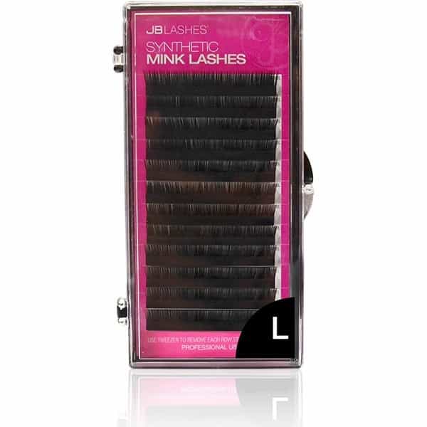 Dark Slate Gray JB L-Curl, Mink Lashes, Black, 0.15 x 9mm JBML1509