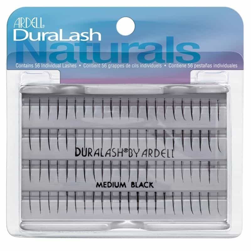 Dark Gray Ardell Individual Lashes - Regular Medium Black