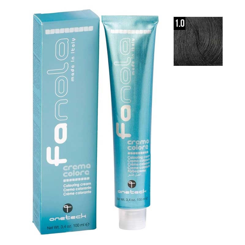 White Smoke Fanola 1.0 Natural Black 100ml