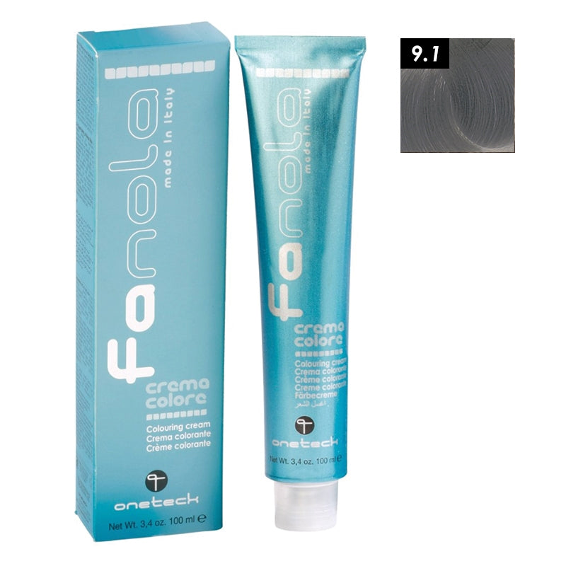 White Smoke Fanola 9.1 Very Light Blonde Ash 100ml