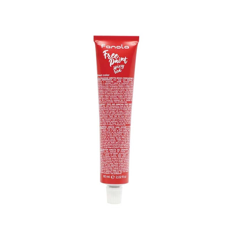 White Smoke Fanola Free Paint Spicy Red 60ml