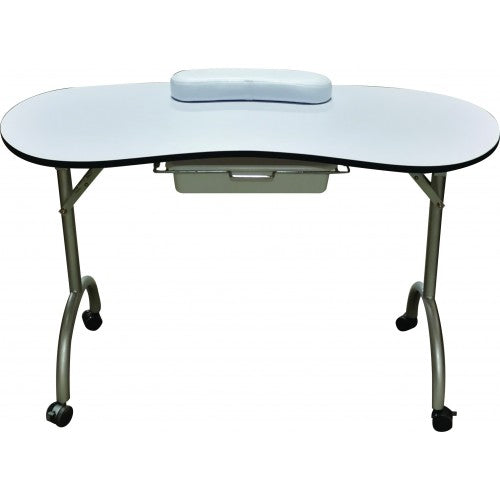 White Smoke GG Manicure Nail Table White