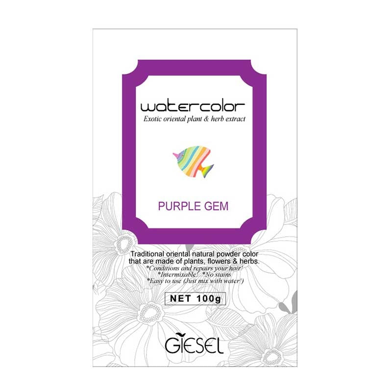 White Smoke Giesel Water Color Purple Star 100g