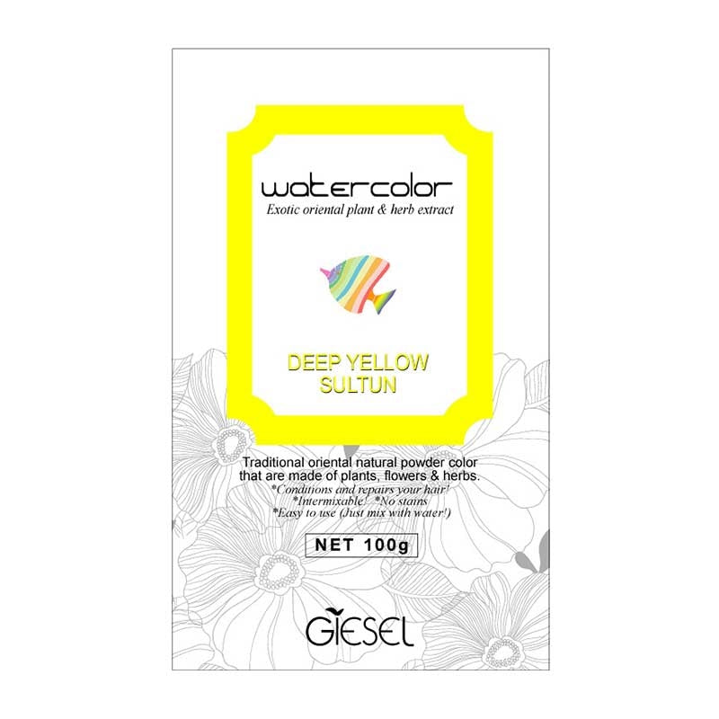 White Smoke Giesel Water Color Yellow 100g