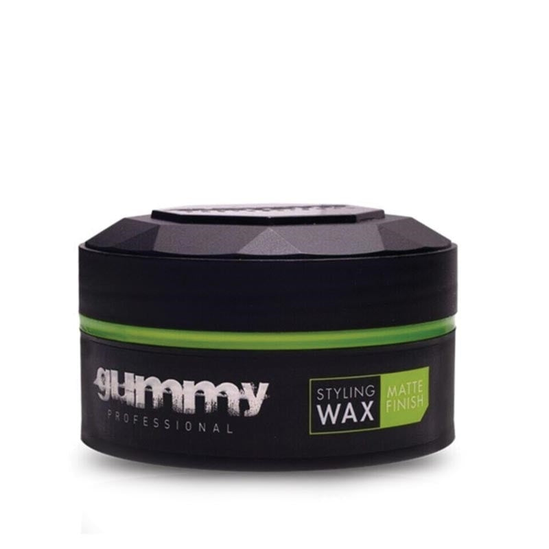 Black Gummy Styling WAX Matte Finish 150ml Green