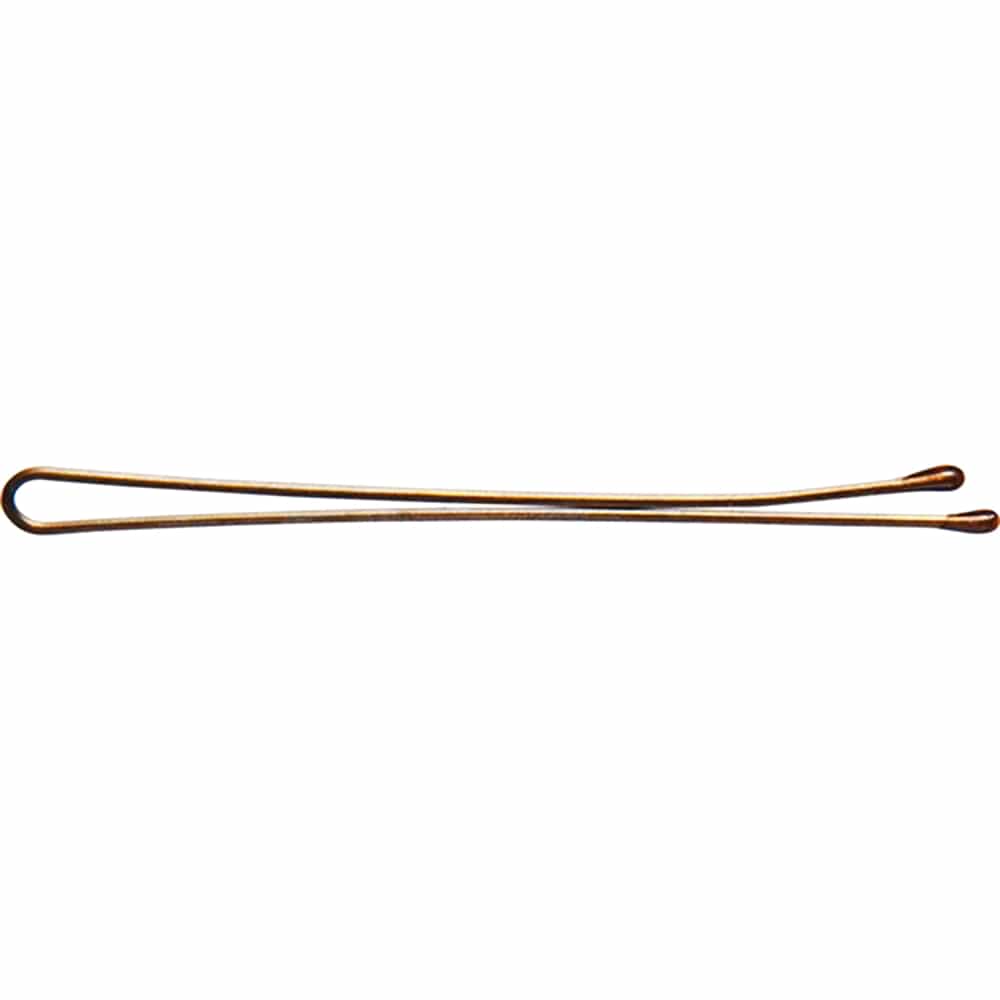 White Smoke Diane By Fromm Jumbo Bob Pins 40-Pack (2 1/2") Bronze