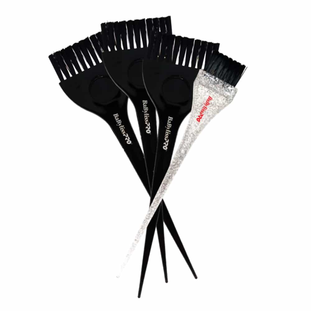 White Smoke BaBylissPRO Tint Brush Set 4Pcs BESTINTBRBRC/44862