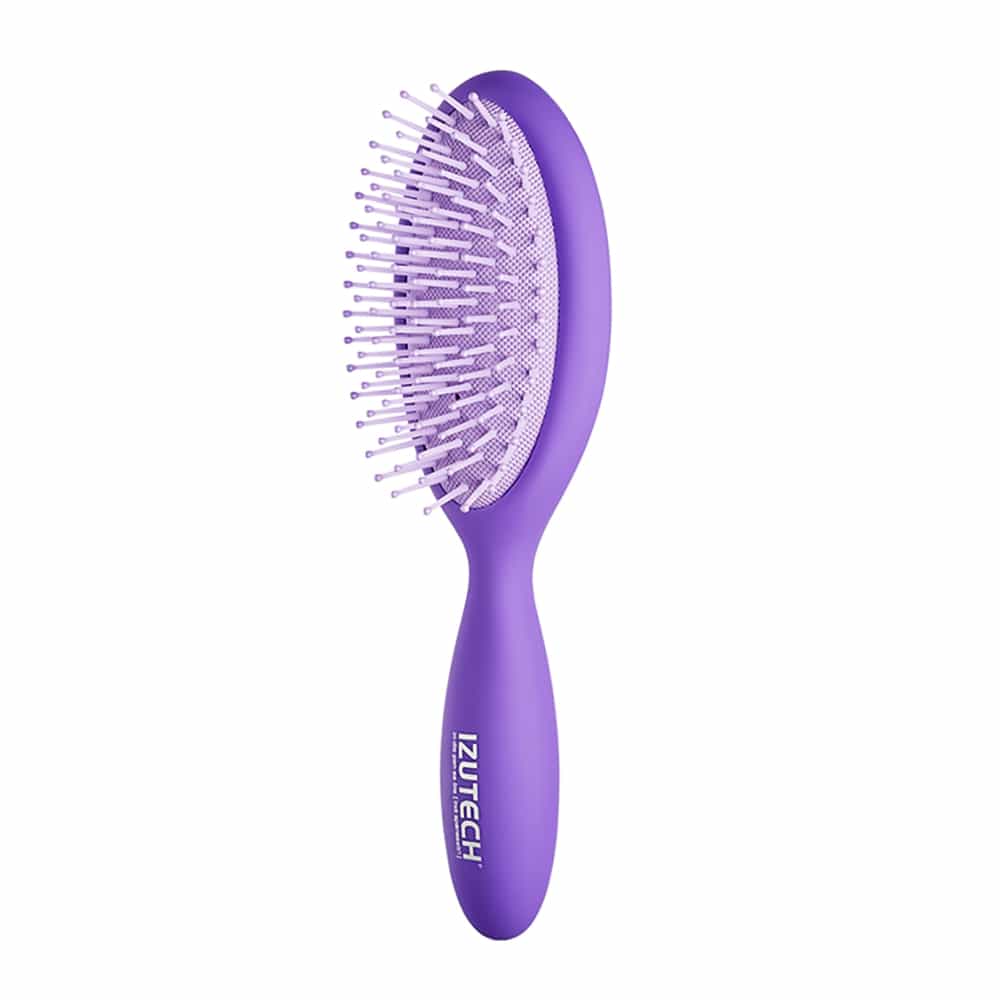 White Smoke IZUTECH BUNNI Soft Detangling Brush Lilac Purple 45524