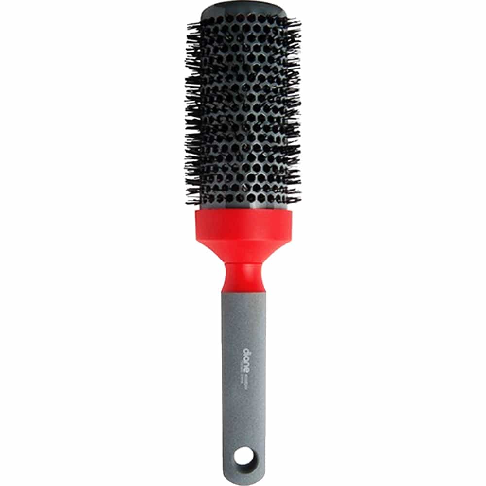 White Smoke Diane By Fromm Steri Thermal Grey Round Brush 2.5" DBB044