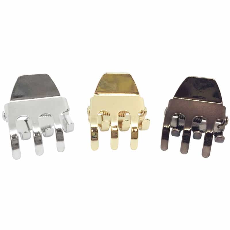 White Smoke BaBylissPRO Metal Mini Hair Clips 6pcs - BESHACL1UCC/39126