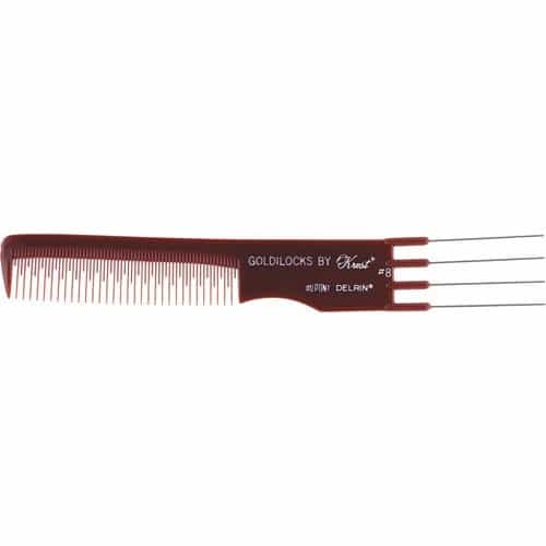 White Smoke Goldilocks Professional Comb - GOLDI-8C