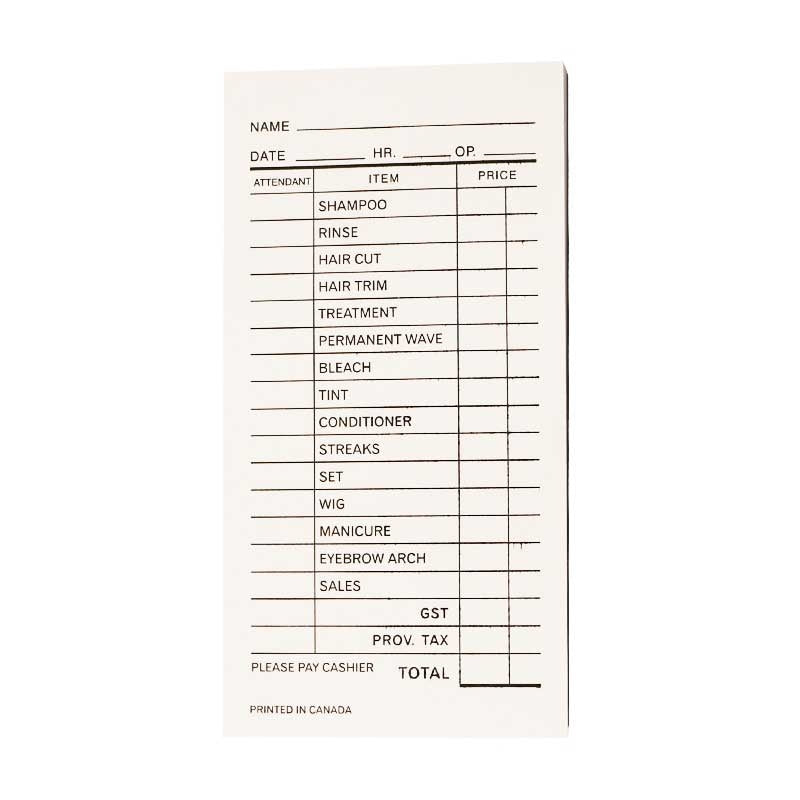 White Smoke H&R Bill Pad White