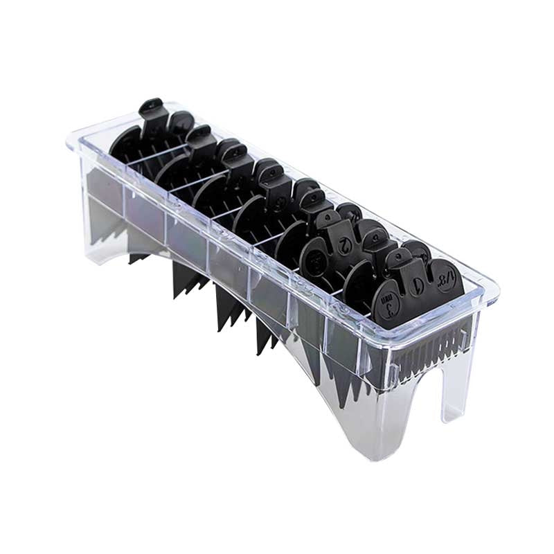 White Smoke H&R 8 Piece Clipper Guide Black