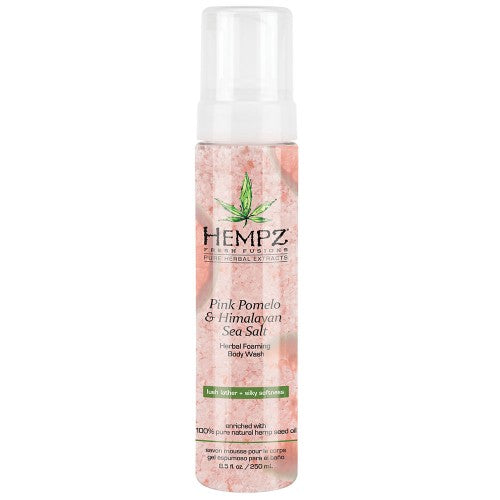 Lavender Hempz Pink Pomelo & Himalayan Sea Salt Foaming Body Wash 8.5oz