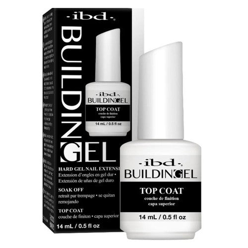 White Smoke ibd BuildinGel Top Coat 0.5oz