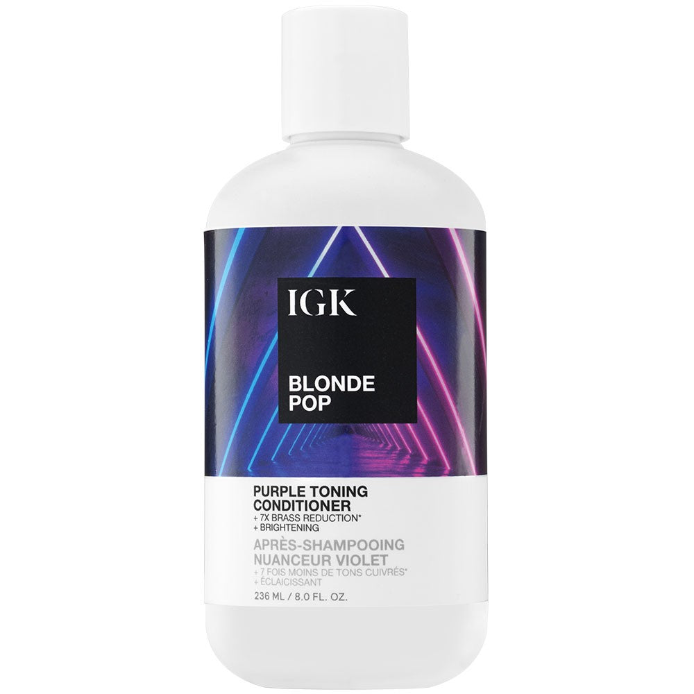 Lavender IGK Blonde Pop Purple Toning Conditioner