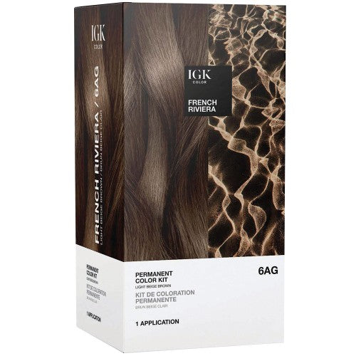 Lavender IGK Permanent Color Kit 6AG French Riviera