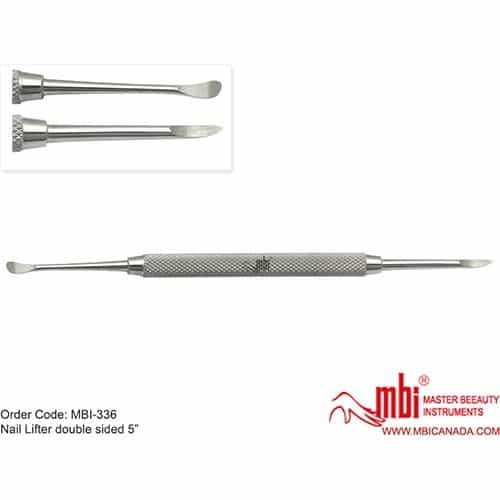 White Smoke MBI-336 Cuticle Pusher W/ Ingrown Nail Lifter