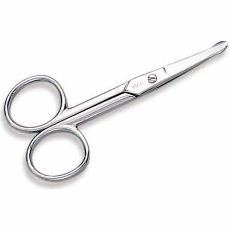 White Smoke Ultra Haircare Eyebrow & Facial Hair Scissors - 4110U