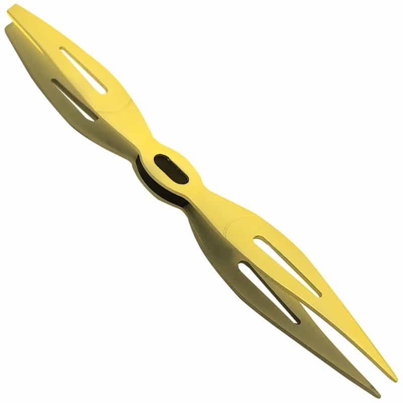 White Smoke Silkline Gold Double Ended Tweezers TWEEZDC 02607