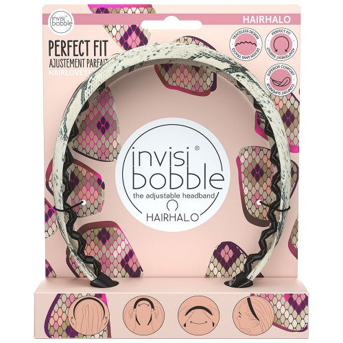 White Smoke Invisibobble HairHalo - What Happens In Safari