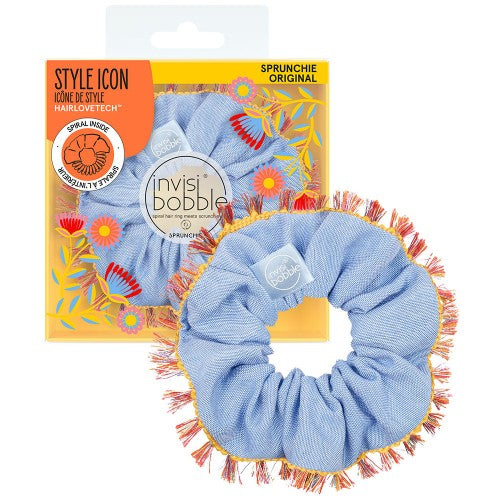 White Smoke Invisibobble Sprunchie Hola Lola