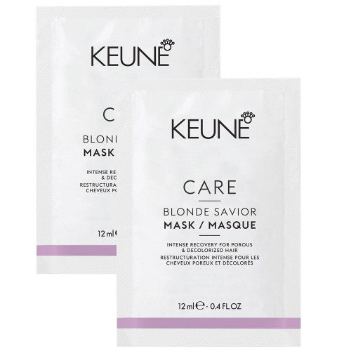 Lavender Keune Care Blonde Savior Mask Sachet 24pk