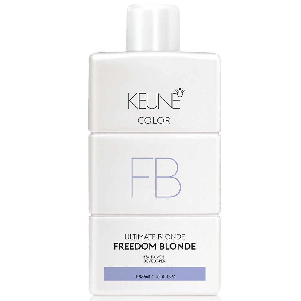Lavender Keune Ultimate Blonde Freedom Blonde Developer 34oz
