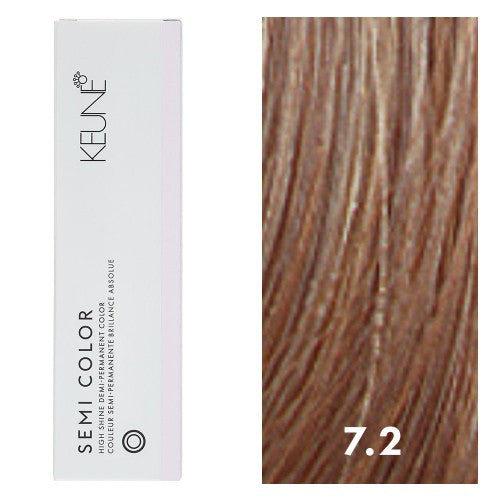 White Smoke Keune Semi Color 7.2 Medium Pearl Blonde 2oz