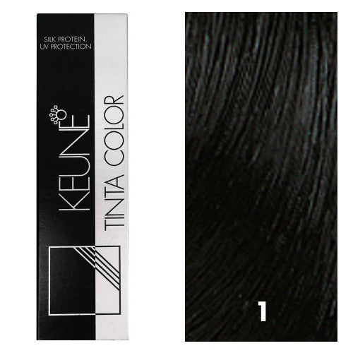 Black Keune Tinta Color 1 Black 2oz
